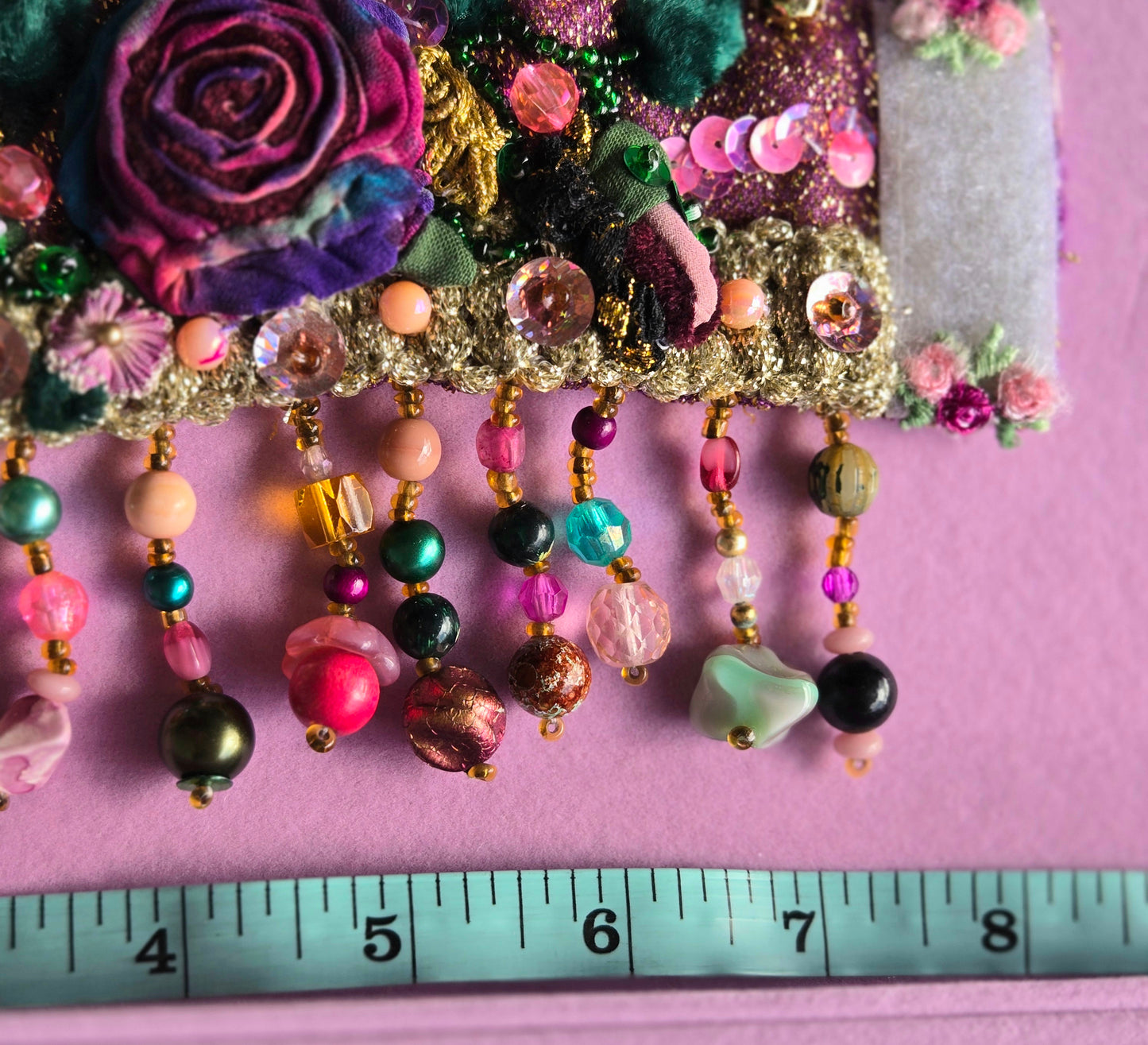 Vintage Glamour | Purple | Bracelet | Gypsy Jewel Rose Wrist Cuff