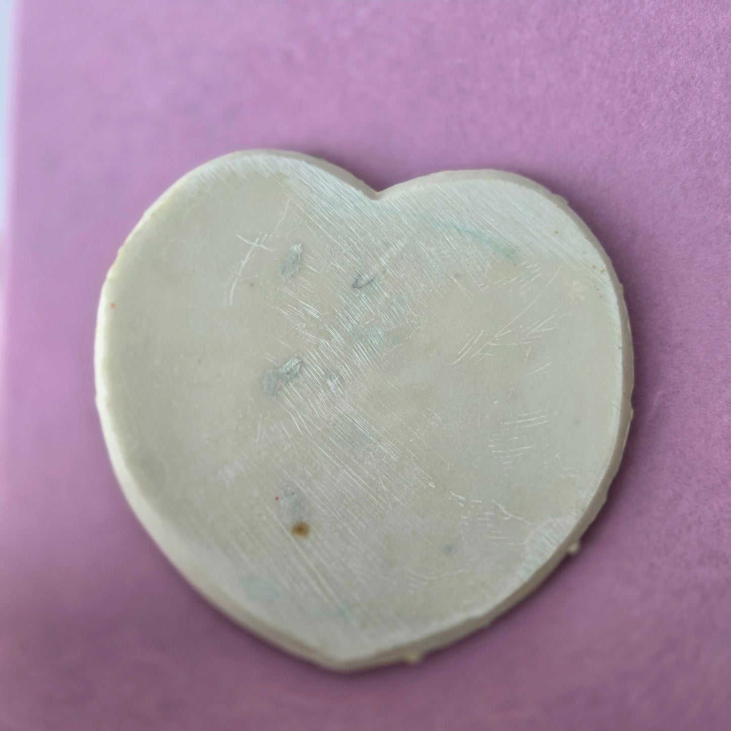 Whimsical Wonders | Ivory | Vintage | Heart Shape Roses and Butterfly Jewelry Tray