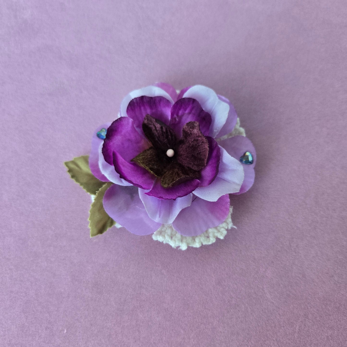 Ethereal Romance | Lavender | Hair Clip | Handmade Lavender Petally Hair Clip Fairycore Dollette Style🌸