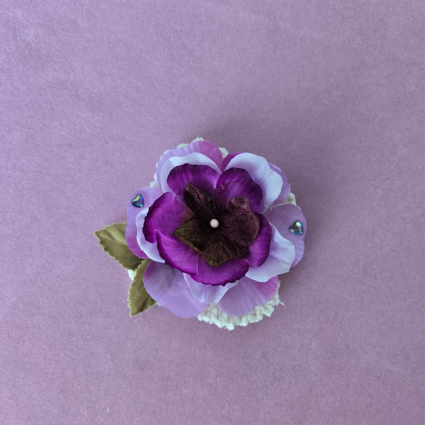 Ethereal Romance | Lavender | Hair Clip | Handmade Lavender Petally Hair Clip Fairycore Dollette Style🌸