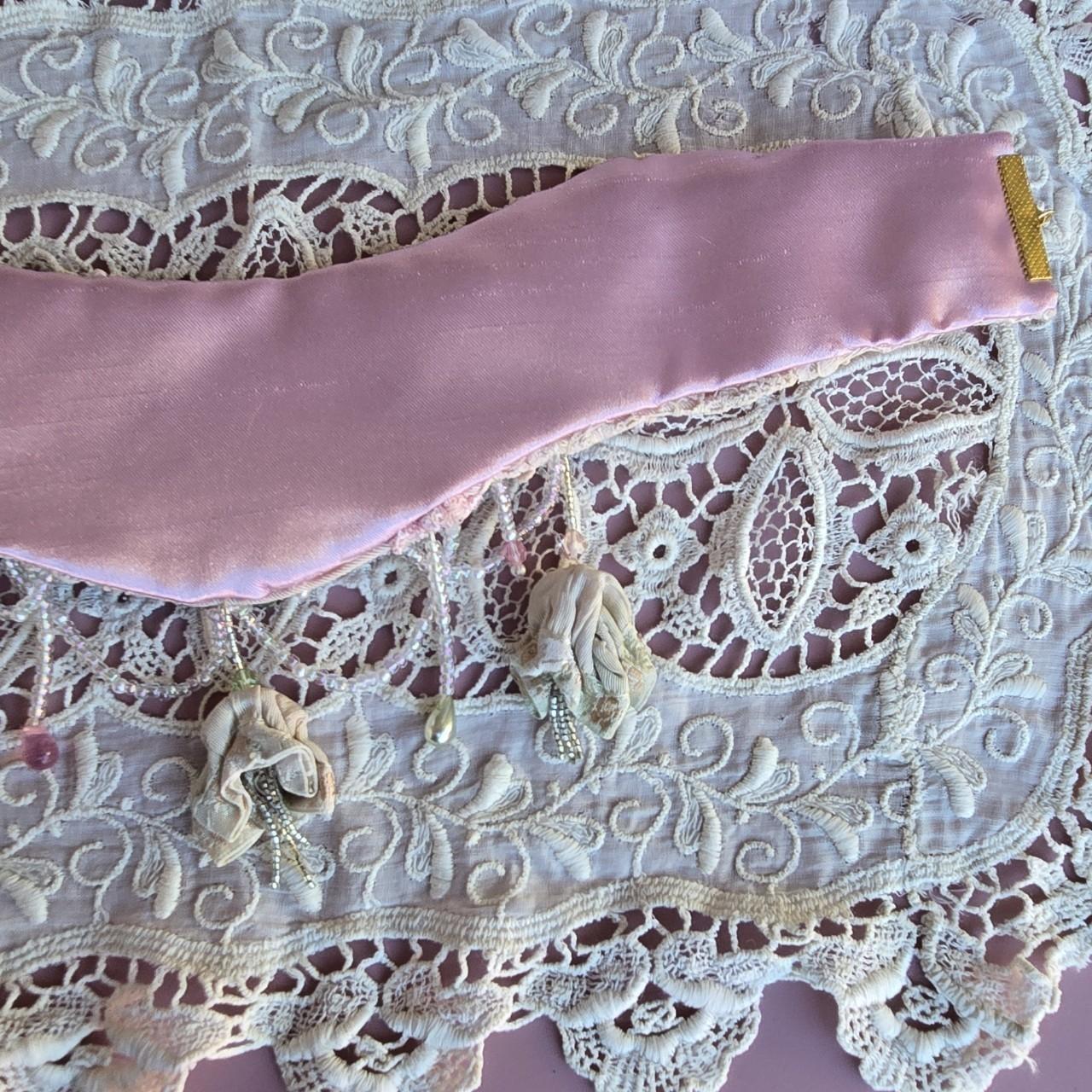 Ethereal Romance | Pale Pink | Choker | Blushing Rose Victorian High-Neck Collar
